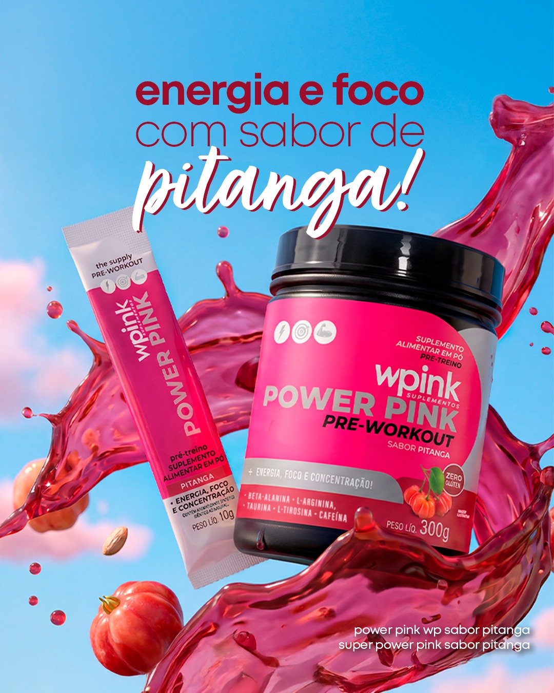 power pink wp sabor pitanga